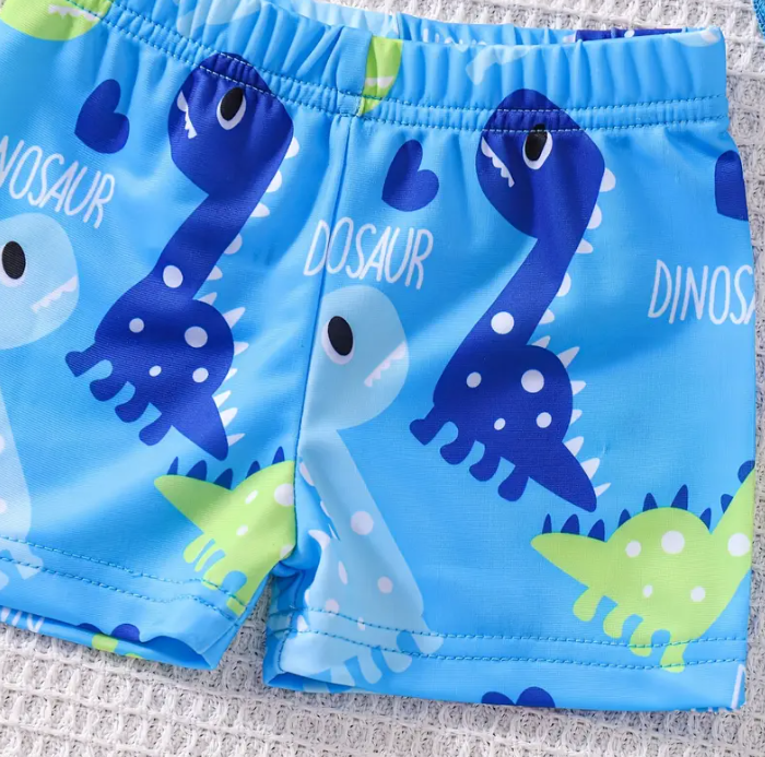 Ensemble de maillots de bain bleu pour tout-petits et enfants d'âge préscolaire