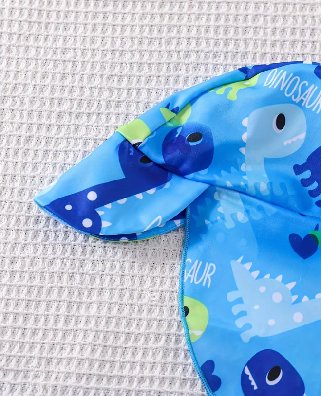 Ensemble de maillots de bain bleu pour tout-petits et enfants d'âge préscolaire