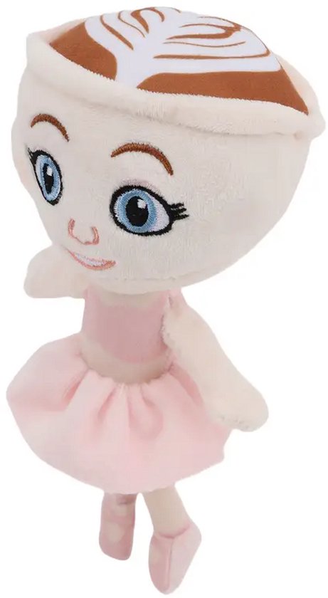 Peluche ballerine italienne Brainrot cappuccino