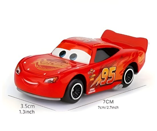 Coffret de voitures de course Disney Cars 6 pièces