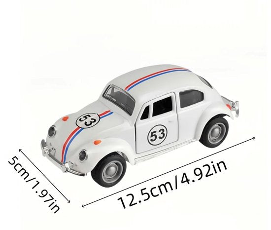 Coccinelle classique rétro vintage 1:32