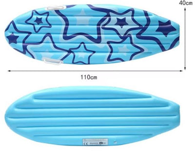 Planche de surf gonflable bleue