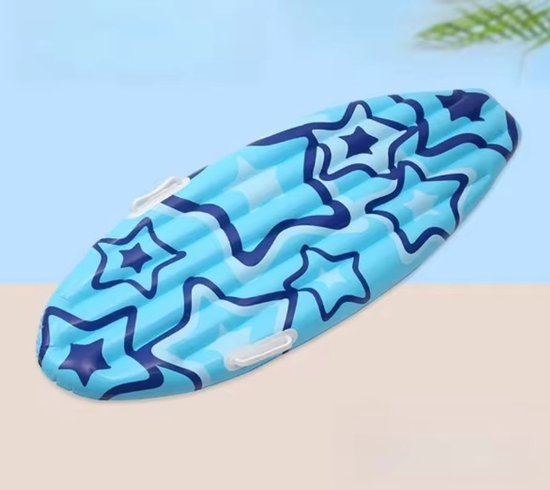 Planche de surf gonflable bleue
