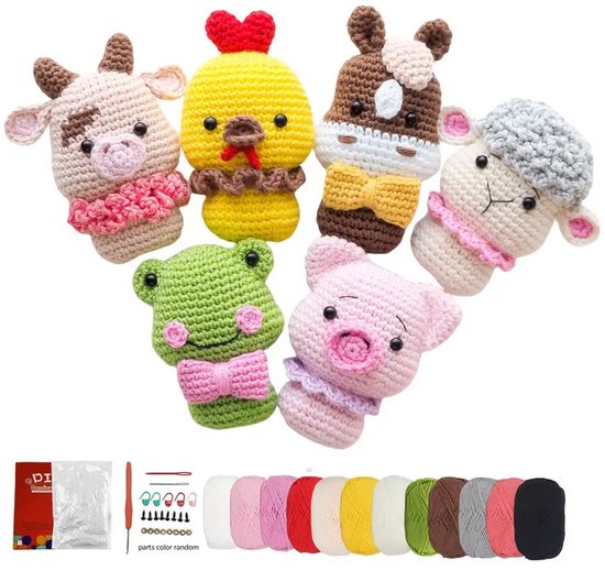 Kit de crochet Animal Fair