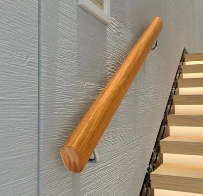 Rampe d'escalier en bois 50 cm