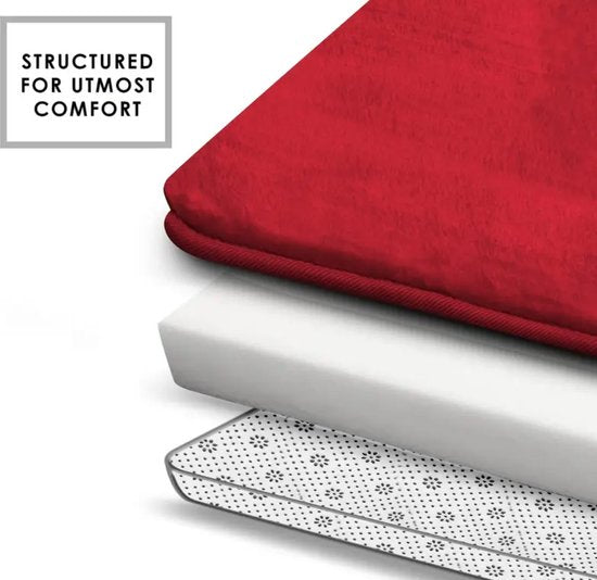 3-Piece Bath Mat Set in Different Colors