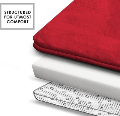 3-Piece Bath Mat Set in Different Colors