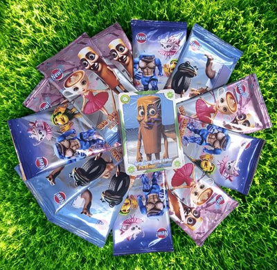 Jeu de cartes à collectionner Brainrot italien, 1 paquet de 8 cartes
