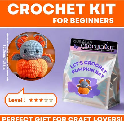Haakpakket “Pumpkin Bat”