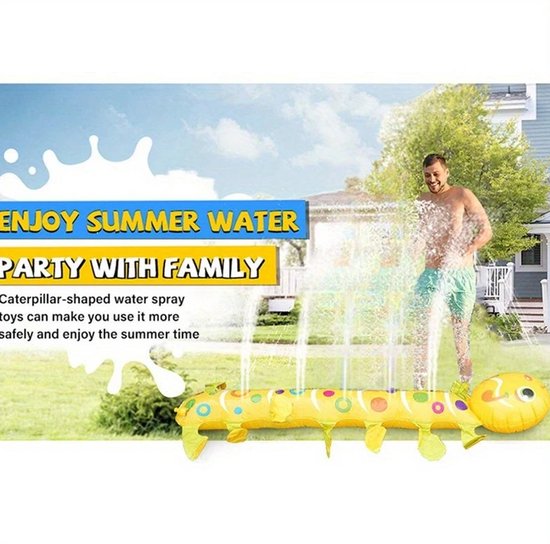Chenille d'eau gonflable