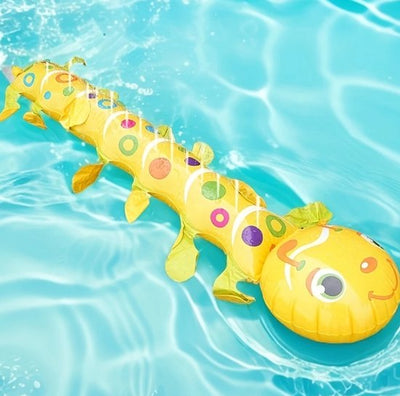 Chenille d'eau gonflable