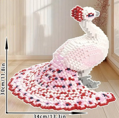 Peacock Building Block Set