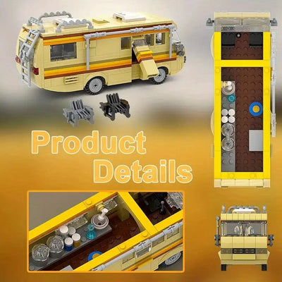 Ensemble de blocs de construction pour camping-car