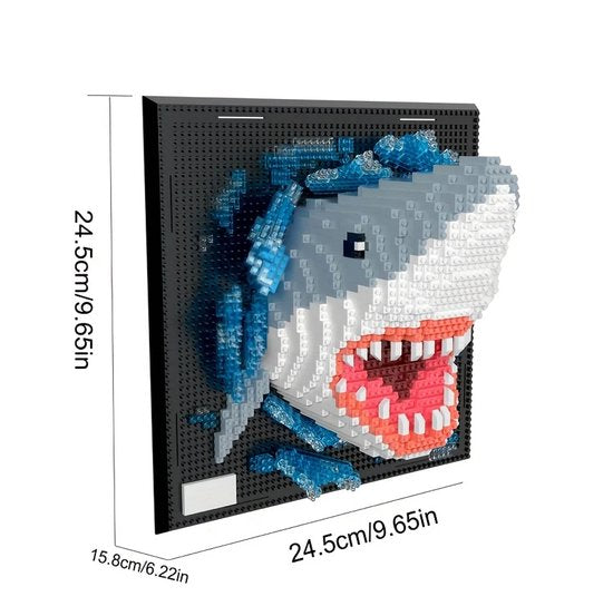 Haai Bouwsteenset – 2000 Stuks