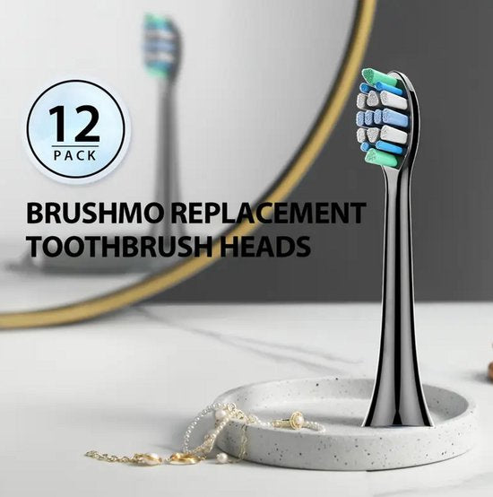 12 pièces - Têtes de brosse universelles compatibles avec Philips
