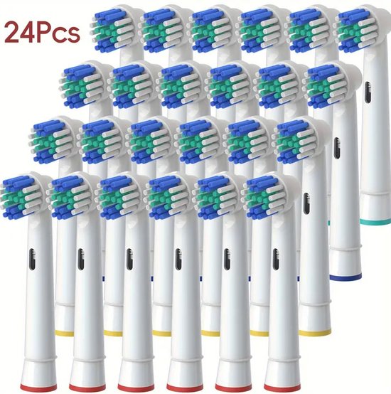 24 pièces - Têtes de brosse/accessoires universels adaptés à Oral-B / Braun
