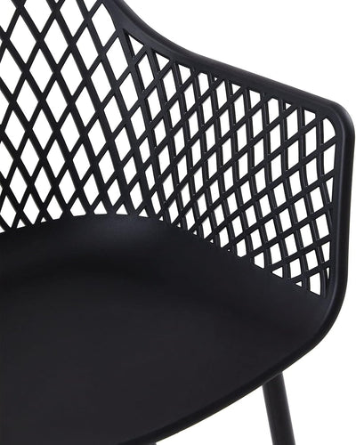Ensemble de chaises de jardin modernes