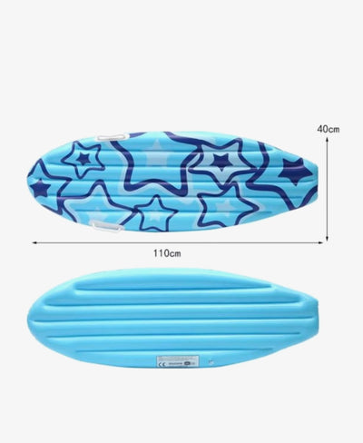 Planche de surf gonflable rose
