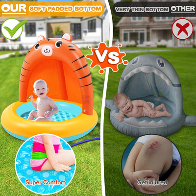 Piscine gonflable pour enfants Tigre