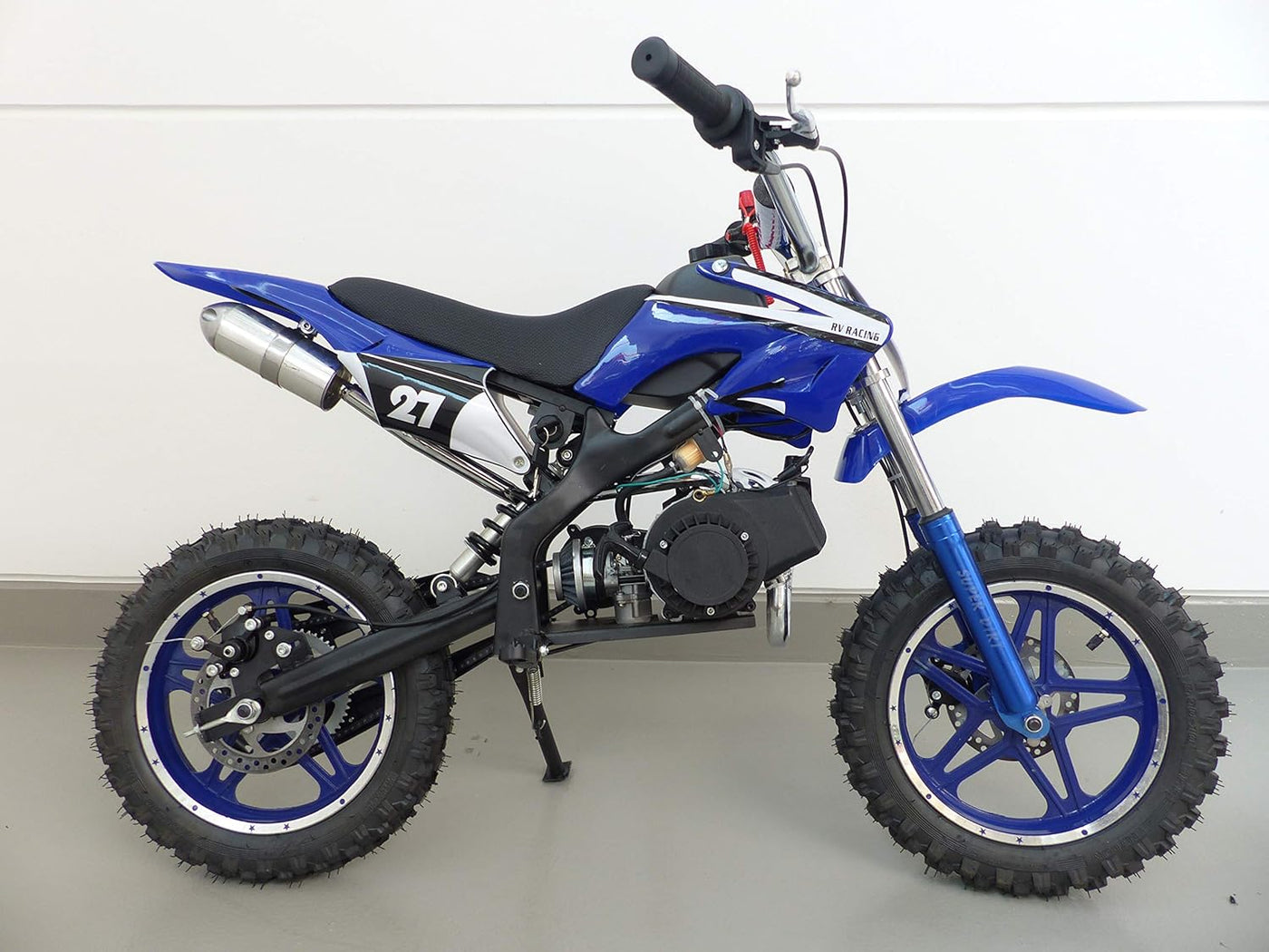 Mini Crossbike bleu 49cc