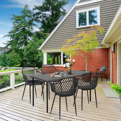 Ensemble de chaises de jardin modernes