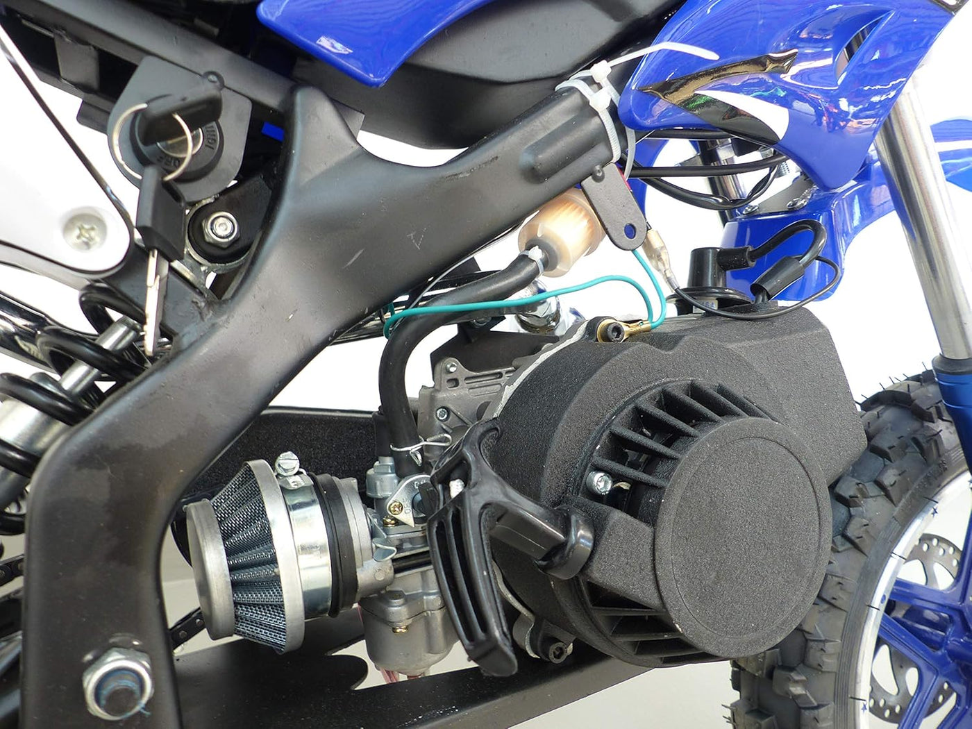 Mini Crossbike bleu 49cc