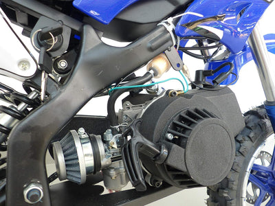 Mini Crossbike bleu 49cc
