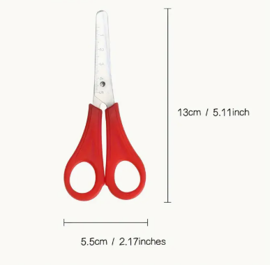 Lot de 5 ciseaux pour enfants