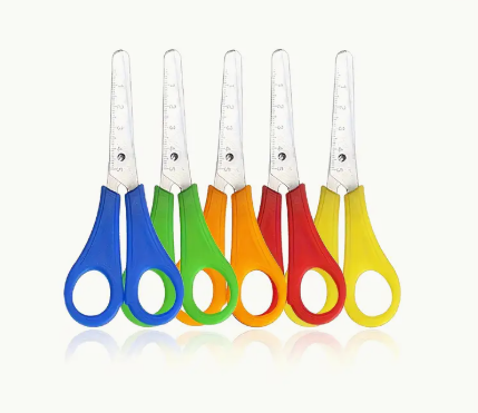 Lot de 5 ciseaux pour enfants