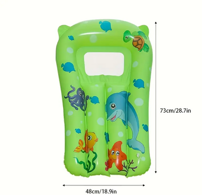 Bodyboard gonflable Slide Rider Jaune/Bleu/Vert/Rose