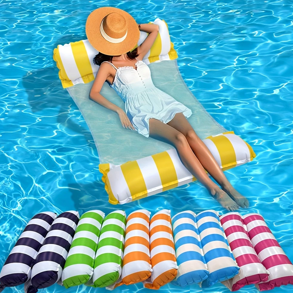 Hamac d'eau rose ou bleu