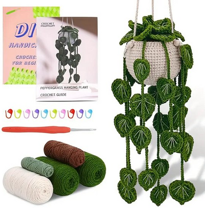 Kit de crochet pour plantes suspendues