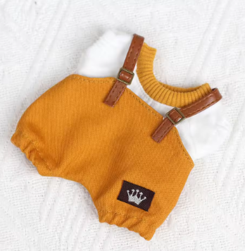 Tenue Golden Harvest adaptée à Labubu