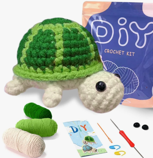 Kit de tricot tortue