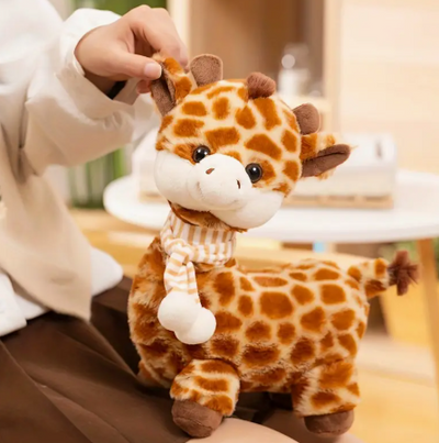 Peluche girafe de dessin animé
