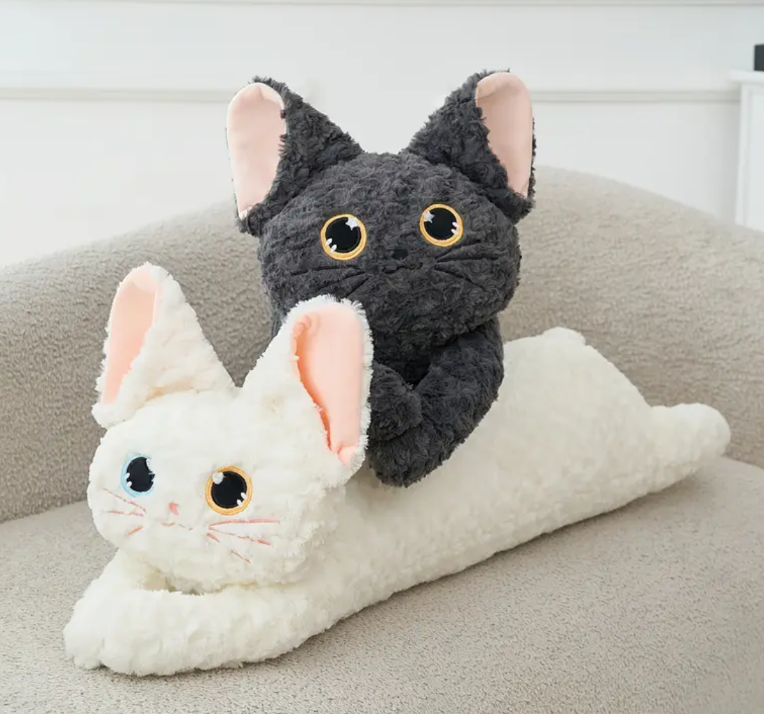 Coussin pour chat en peluche 96 cm