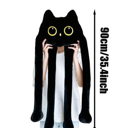 Peluche chat dessin animé 90 cm