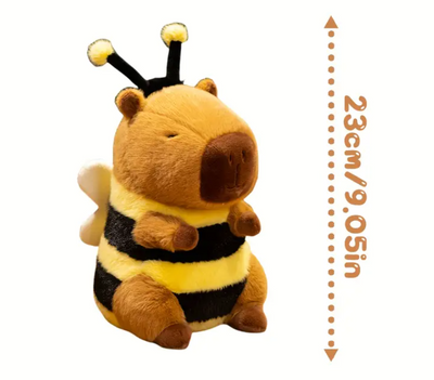 Peluche Abeille Capybara 23 cm