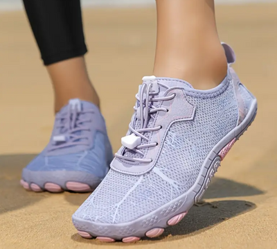Chaussures de natation violettes pour femmes