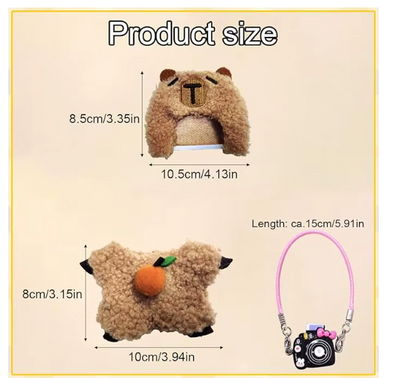 Mini Outfit capybara Set for Labubu