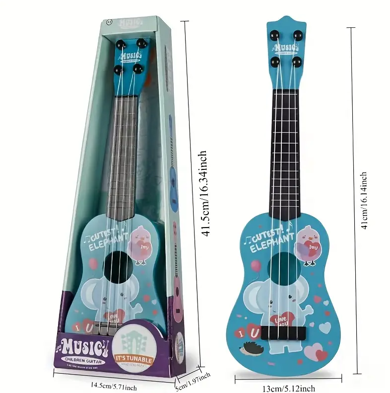 Mini guitare ukulélé jouable