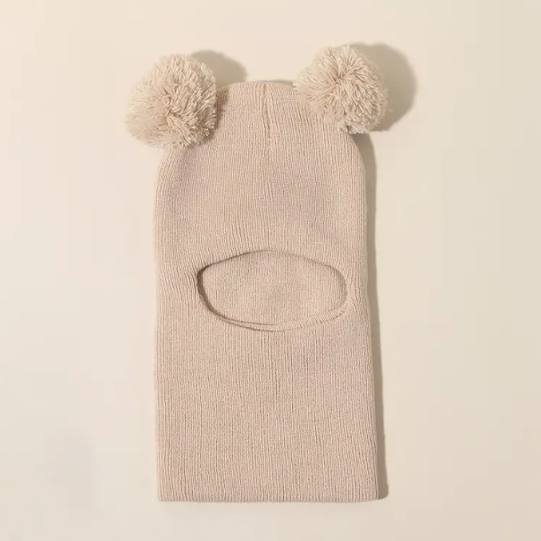 Bivakmuts met Pom-Pom voor Baby’s