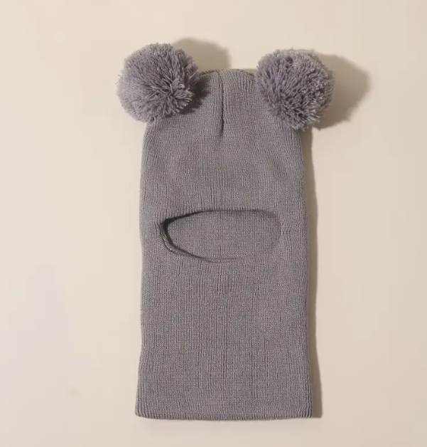 Bivakmuts met Pom-Pom voor Baby’s