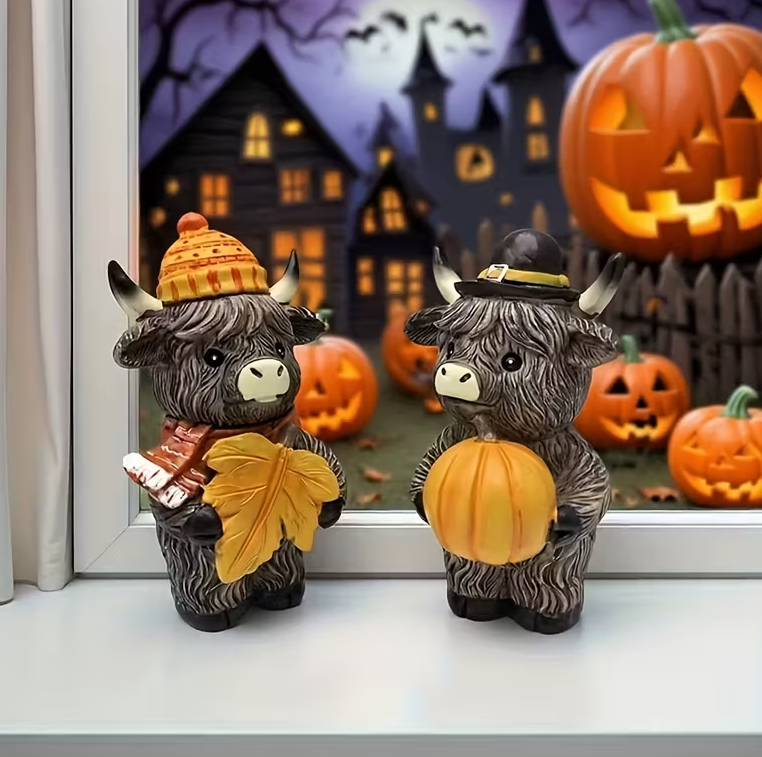Highland Cow Halloween