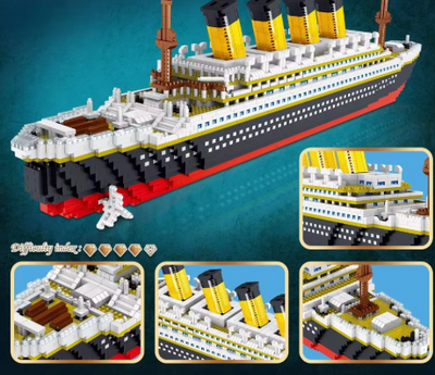 Luxe Cruiseschip Titanic – Miniatuur Bouwset (4000 stukjes)
