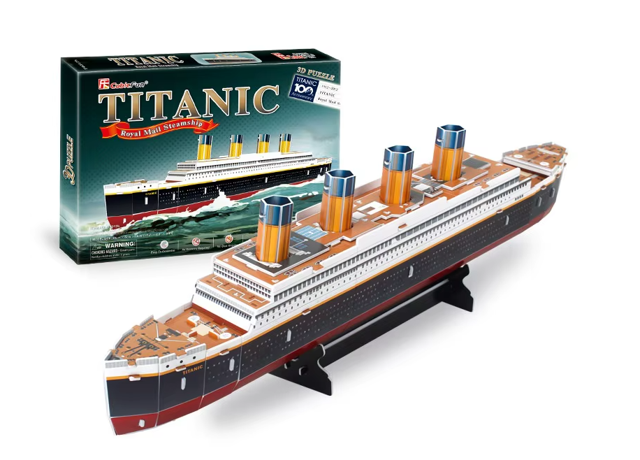 Titanic model Karton