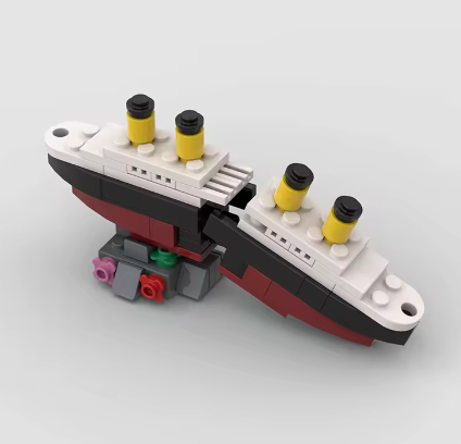 Mini Titanic Bouwset – 88 Stuks