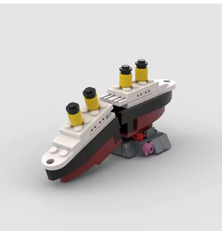 Mini Titanic Bouwset – 88 Stuks