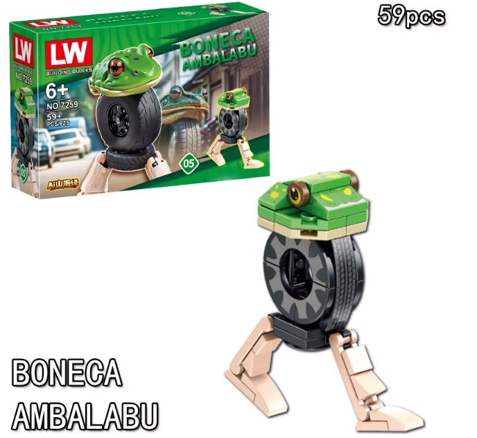 Boneca Ambalabu Bouwset – 59 Stuks