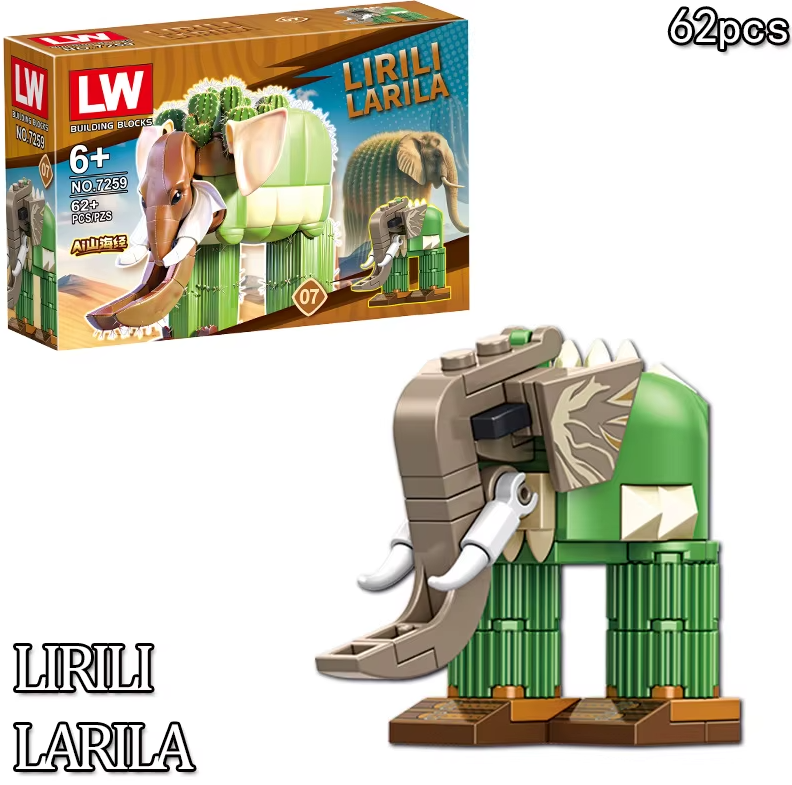 LIRILI LARILA Bouwset – 62 Stuks